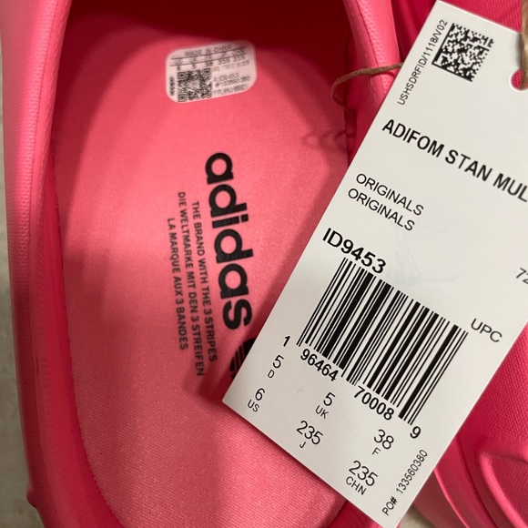 Adidas ADIFOM STAN SMITH MULE SHOES - Picture 3 of 5